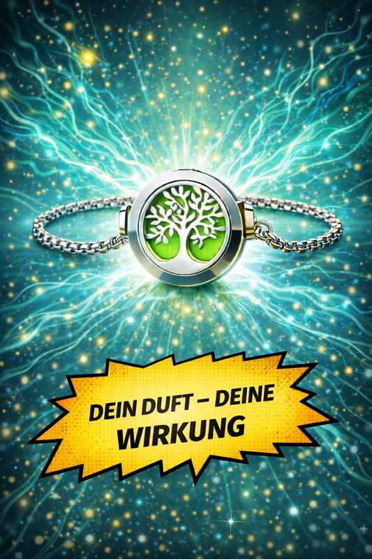 Aroma Diffusor Handgelenk Kette „Baum des Lebens“ - 20mm Durchmesser